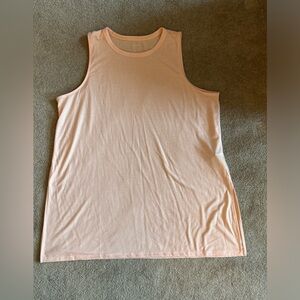 Old Navy Ultralight Active Light Peach Tank Top Large